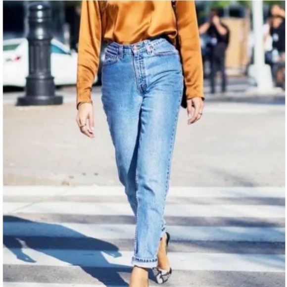 Vintage Levi's Relaxed Tapered‎ 550 Jeans Medium Wash Size 16 Short Casual - Picture 11 of 11